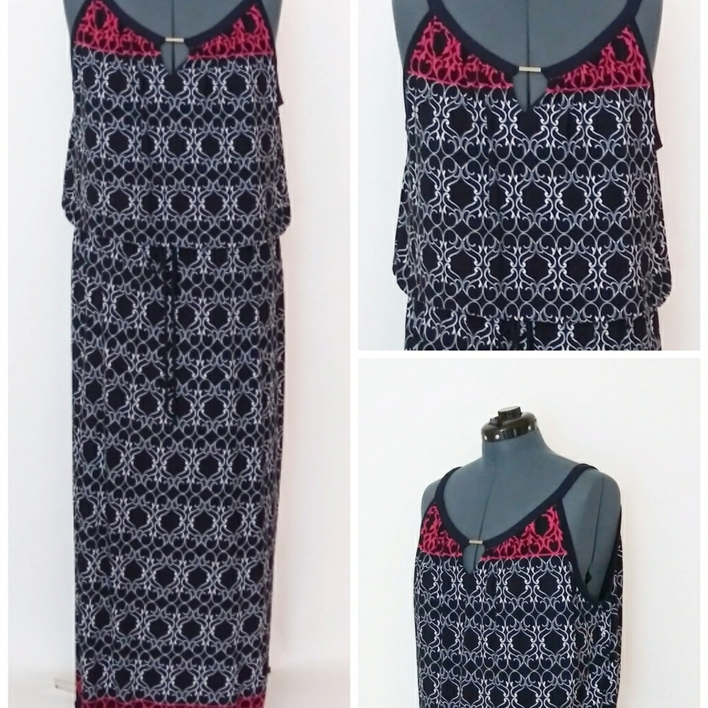 Enfocus Women's Sleeveless Maxi Dress